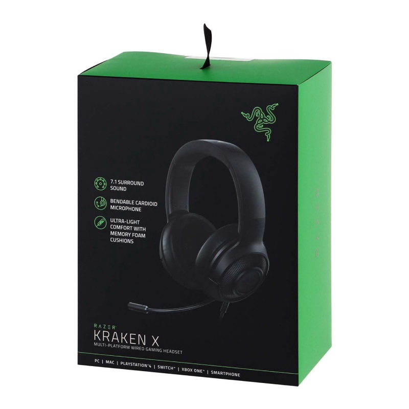 Razer Kraken X Black 005