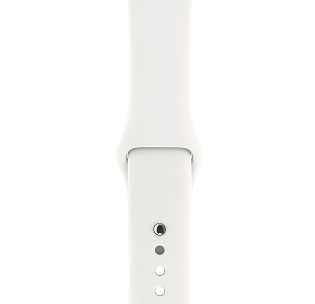 Ремешок ApW Sport Band для Apple Watch белый 2