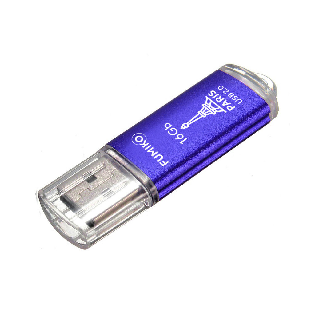 Флешка FUMIKO PARIS 16GB синяя USB 2.0_2
