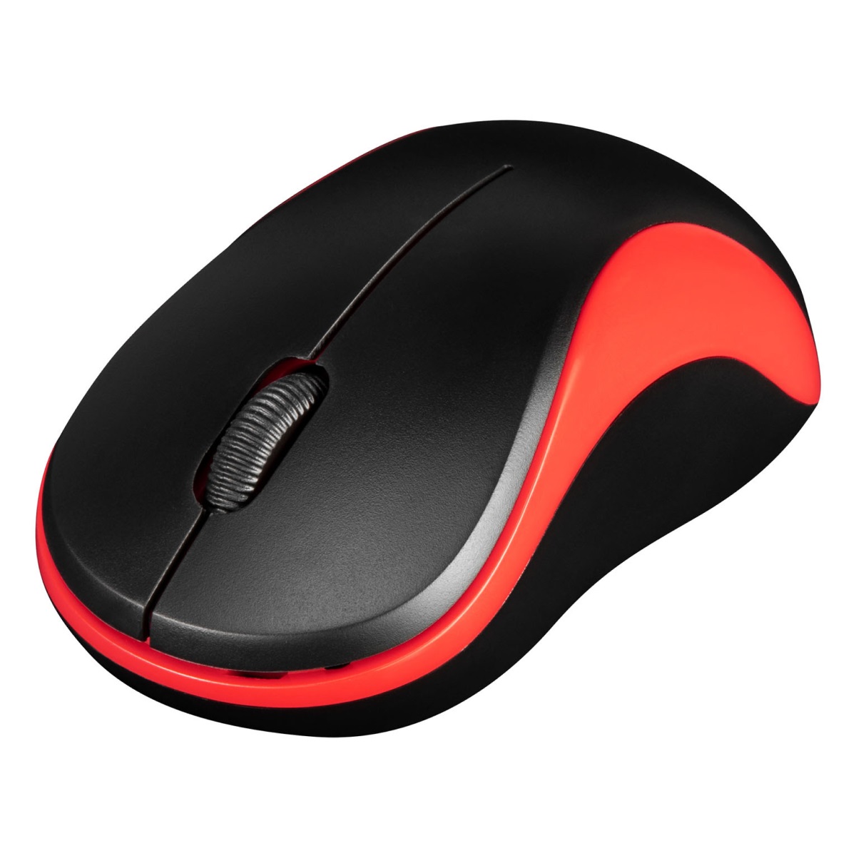Мышь беспроводная Oklick 605SW черно-красная 2